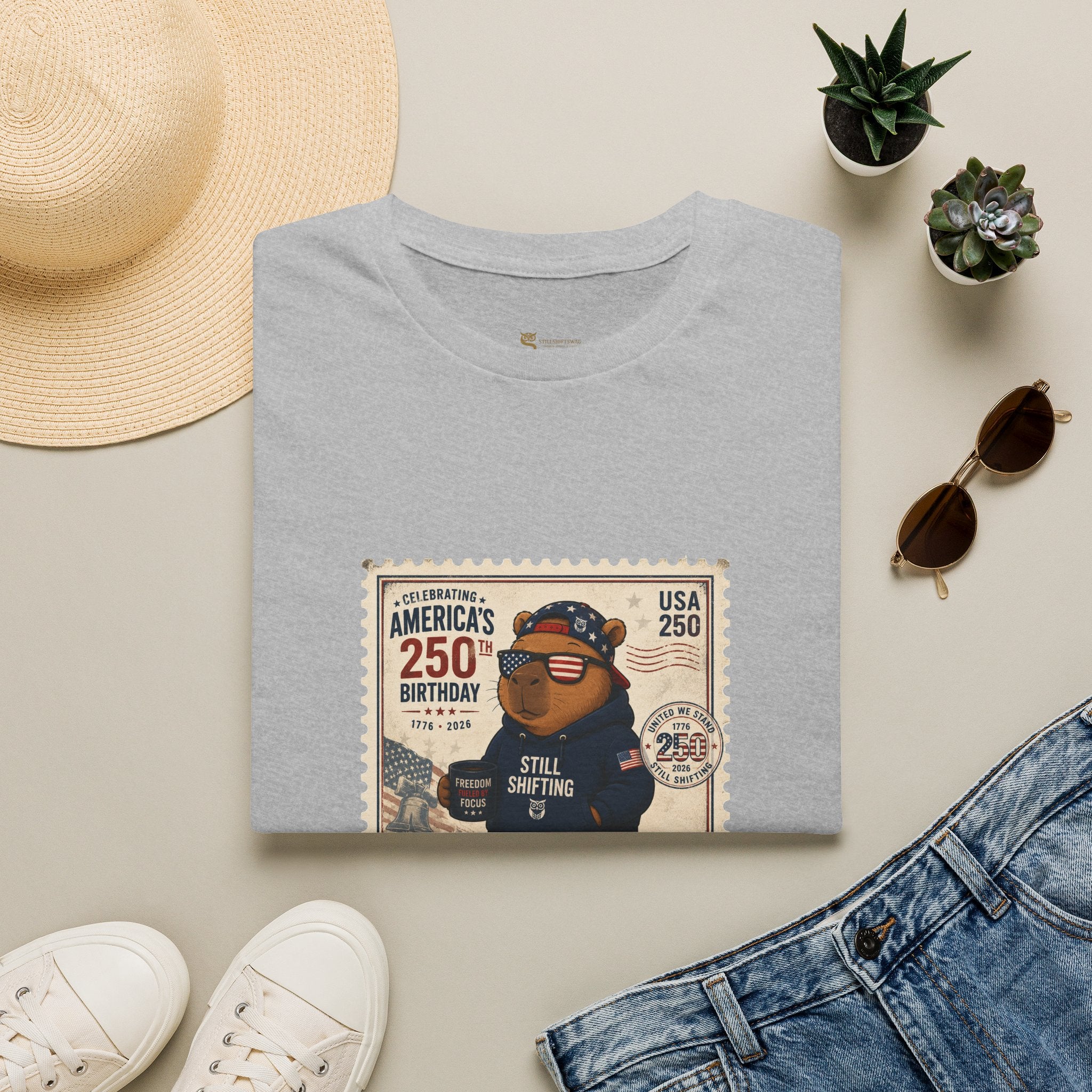 America 250 Capybara T-Shirt