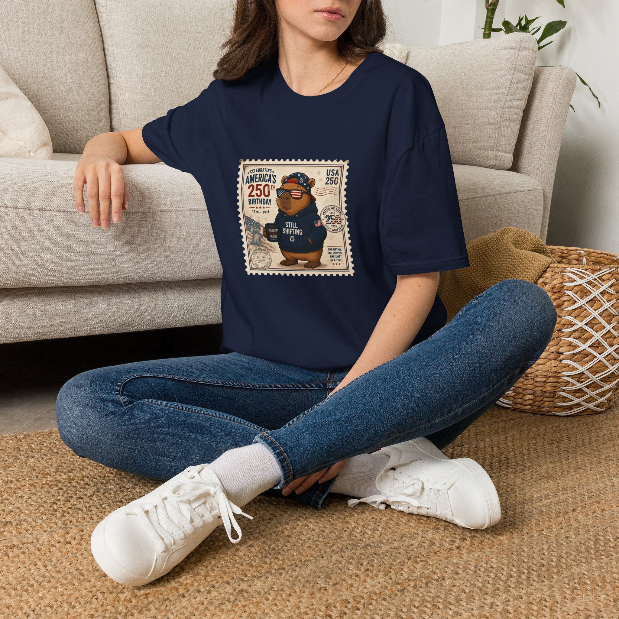 America 250 Capybara T-Shirt
