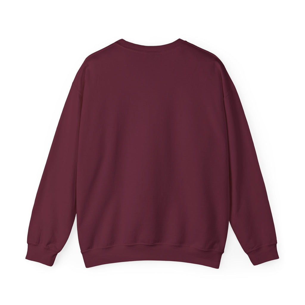Crewneck Sweatshirt — “Shift Happens, Drink Coffee” Vintage Coffee Logo