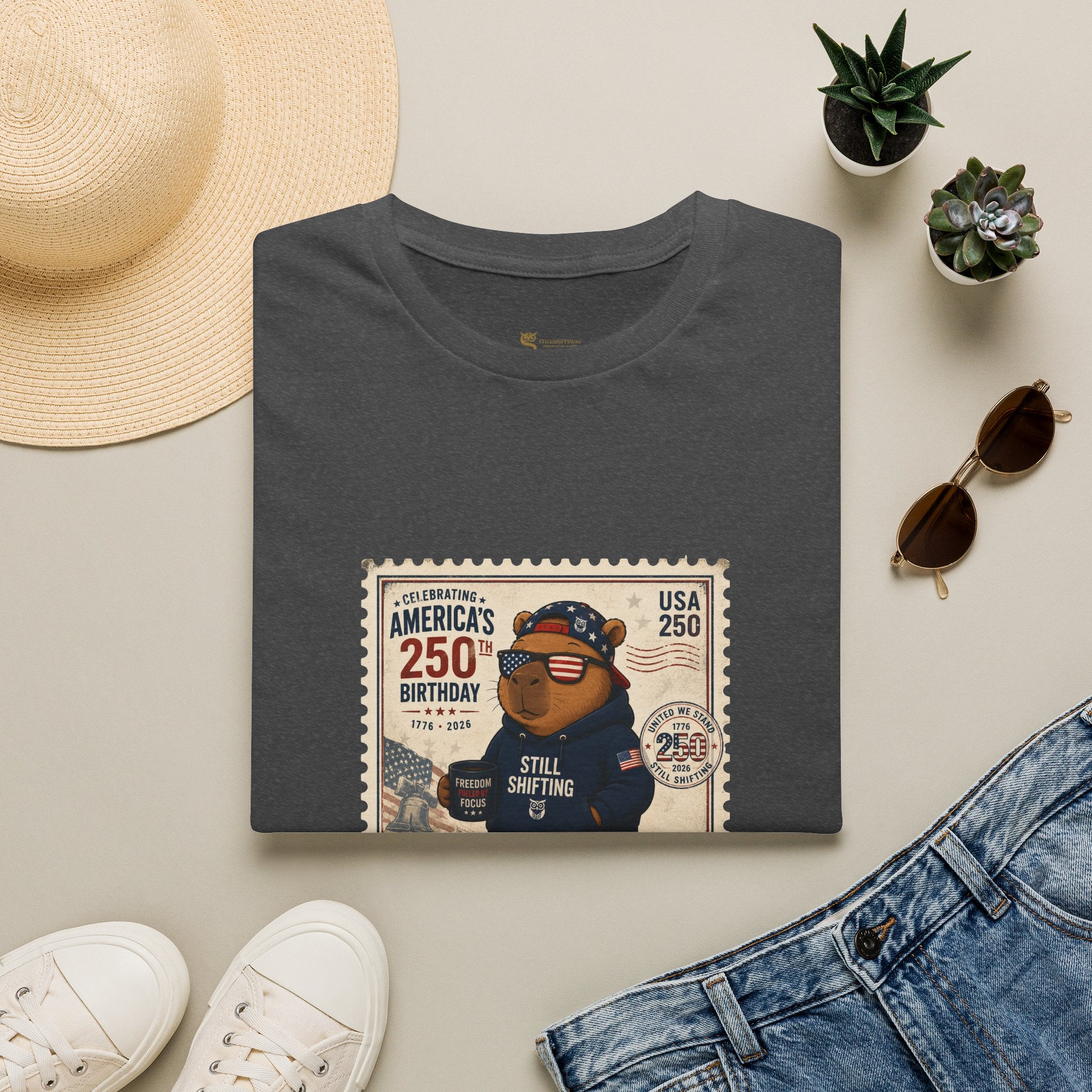 America 250 Capybara T-Shirt
