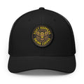 Snapback Trucker Cap — "Shift Happens, Drink Coffee" Nighty the Night Owl Patch