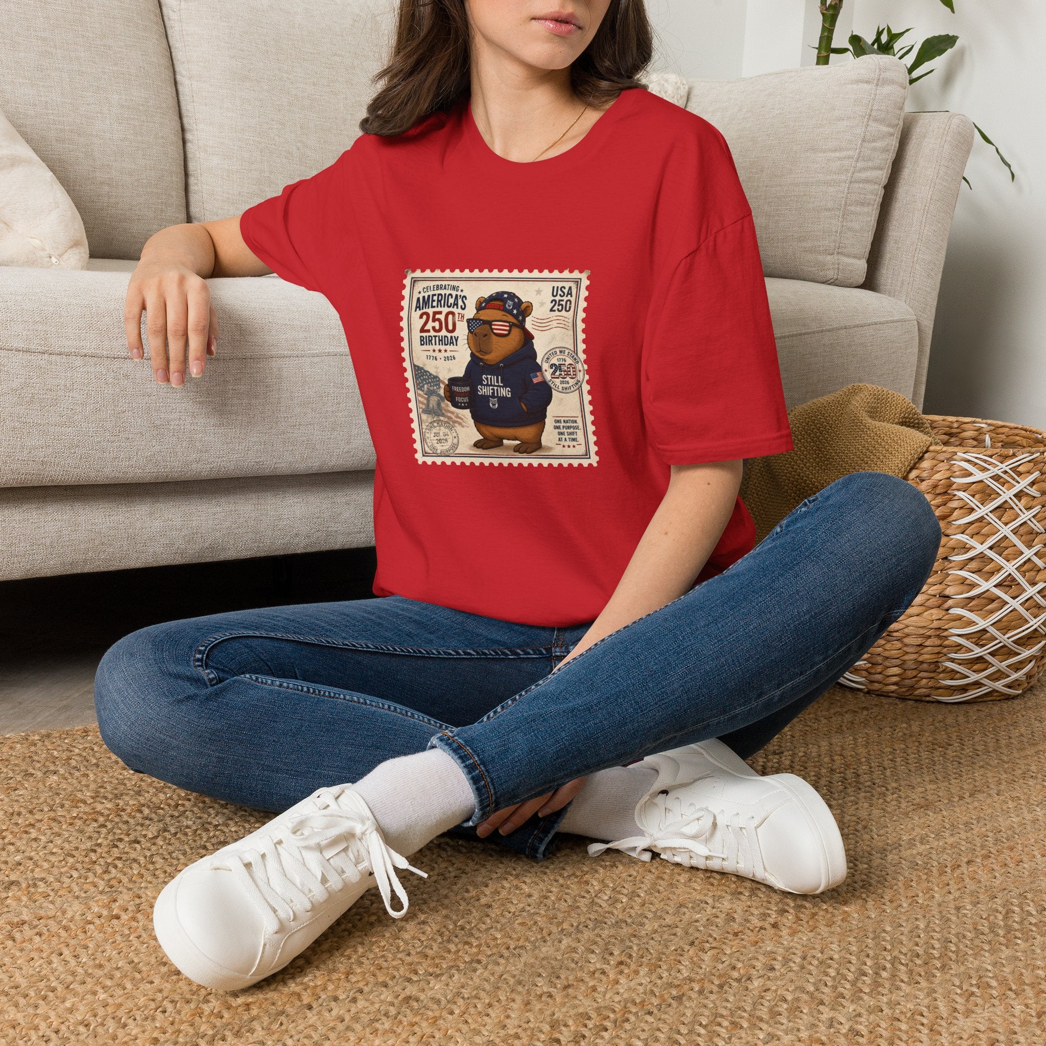 America 250 Capybara T-Shirt