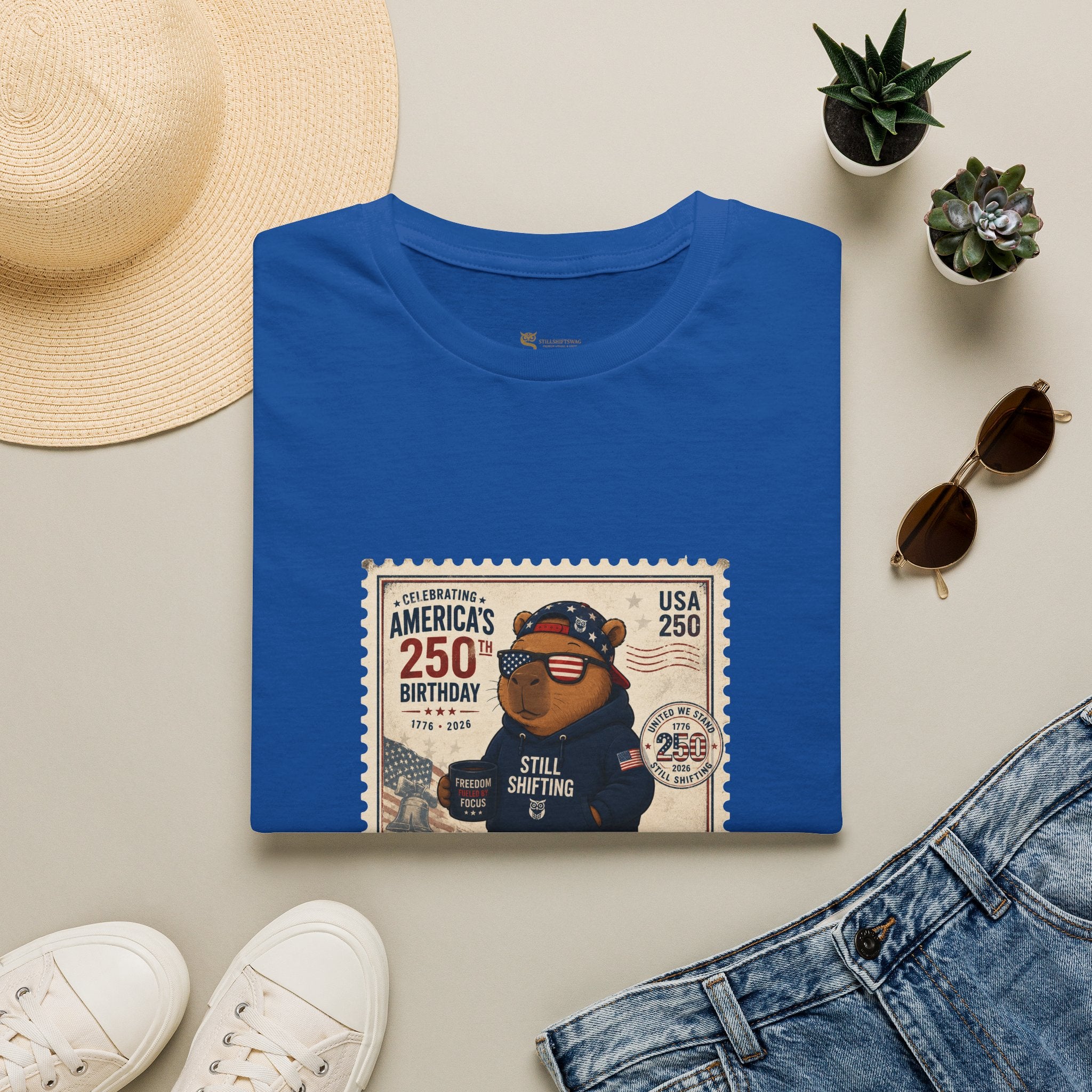 America 250 Capybara T-Shirt
