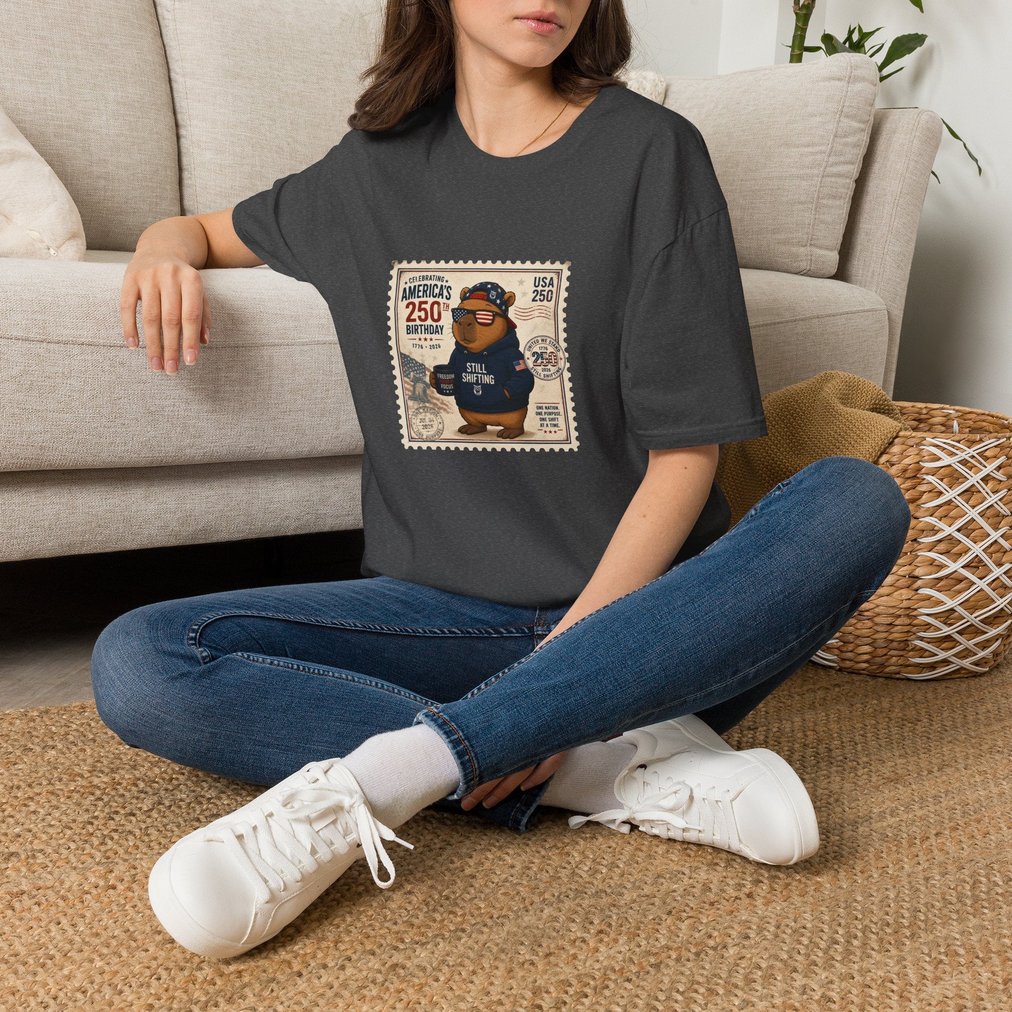 America 250 Capybara T-Shirt